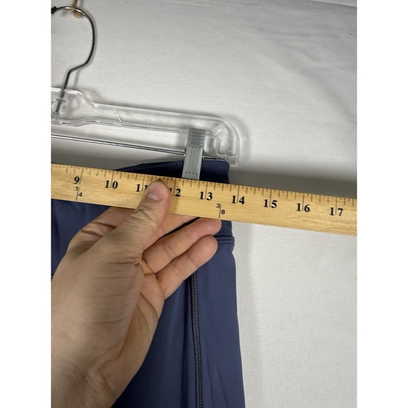 Janji Pants Womens Medium Blue Gray Pace Tights Running Outdoor Stretch Hike - Picture 6 of 7